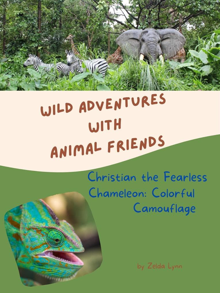 Christian the Fearless Chameleon: Colorful Camouflage (Wild Adventures with Animal Friends, #8)