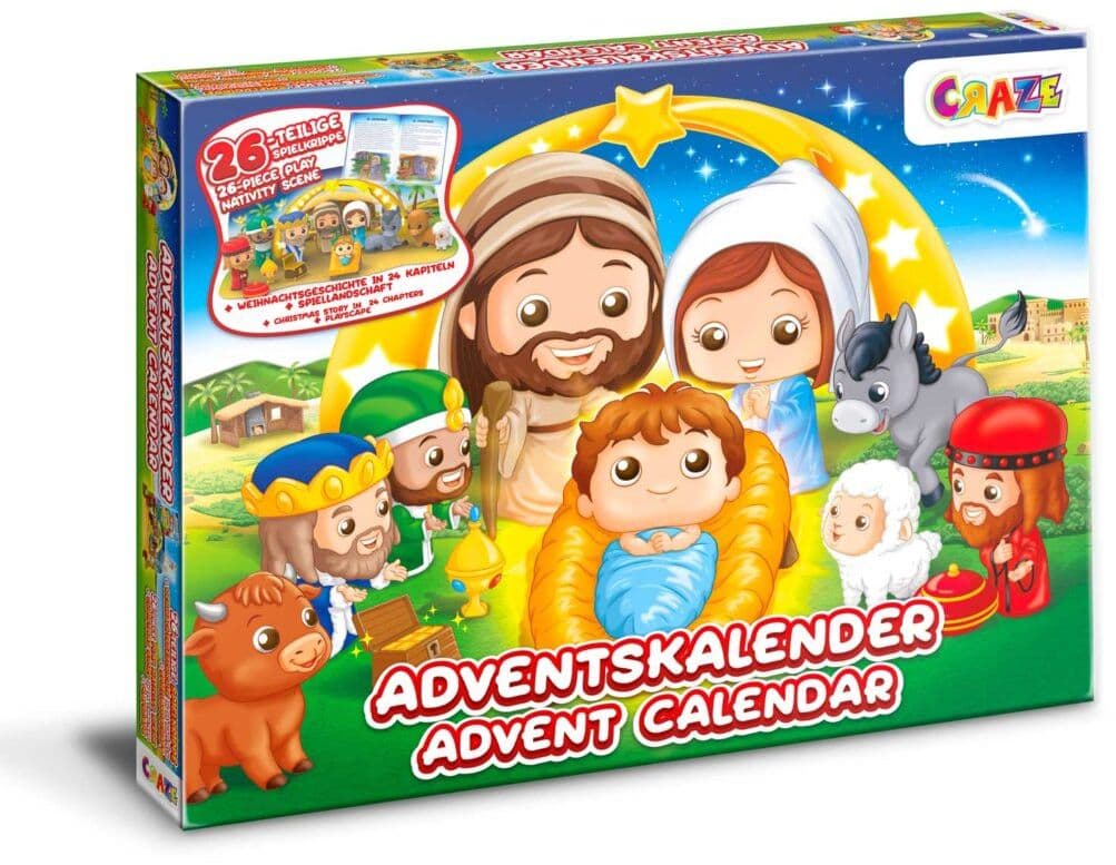 CRAZE - Adventskalender - Spielkrippe