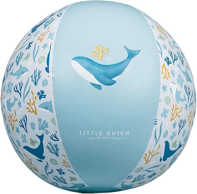 Wasserball OCEAN DREAMS - WHALE (35cm) in blau
