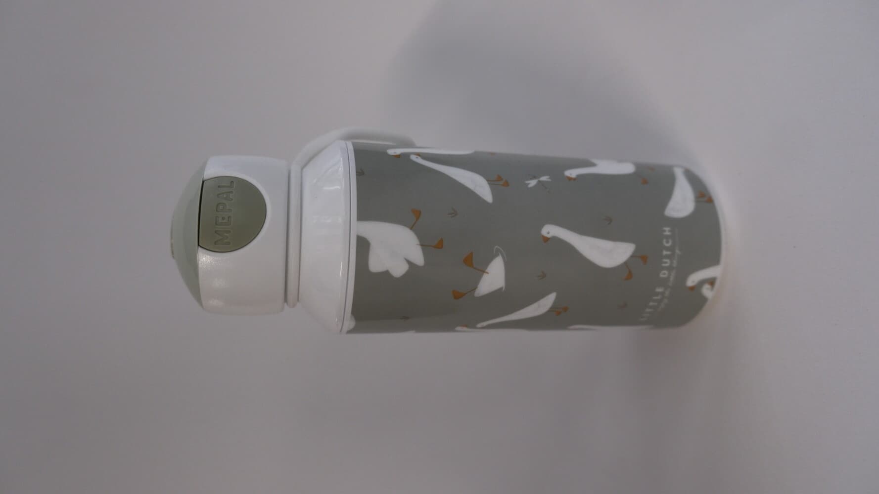 Trinkflasche POP-UP LITTLE GOOSE (400ml) in grün