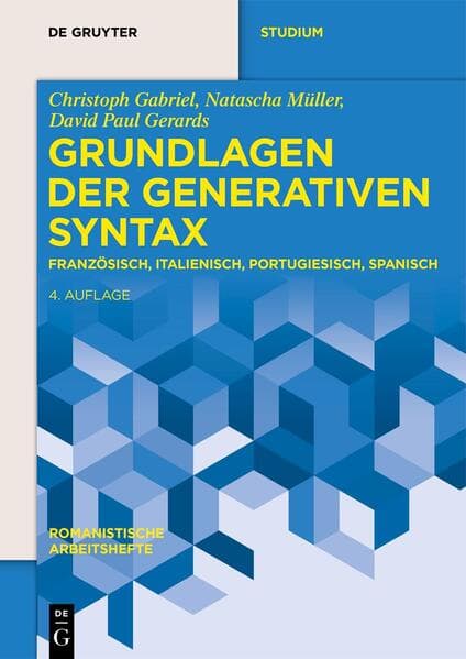 Grundlagen der generativen Syntax