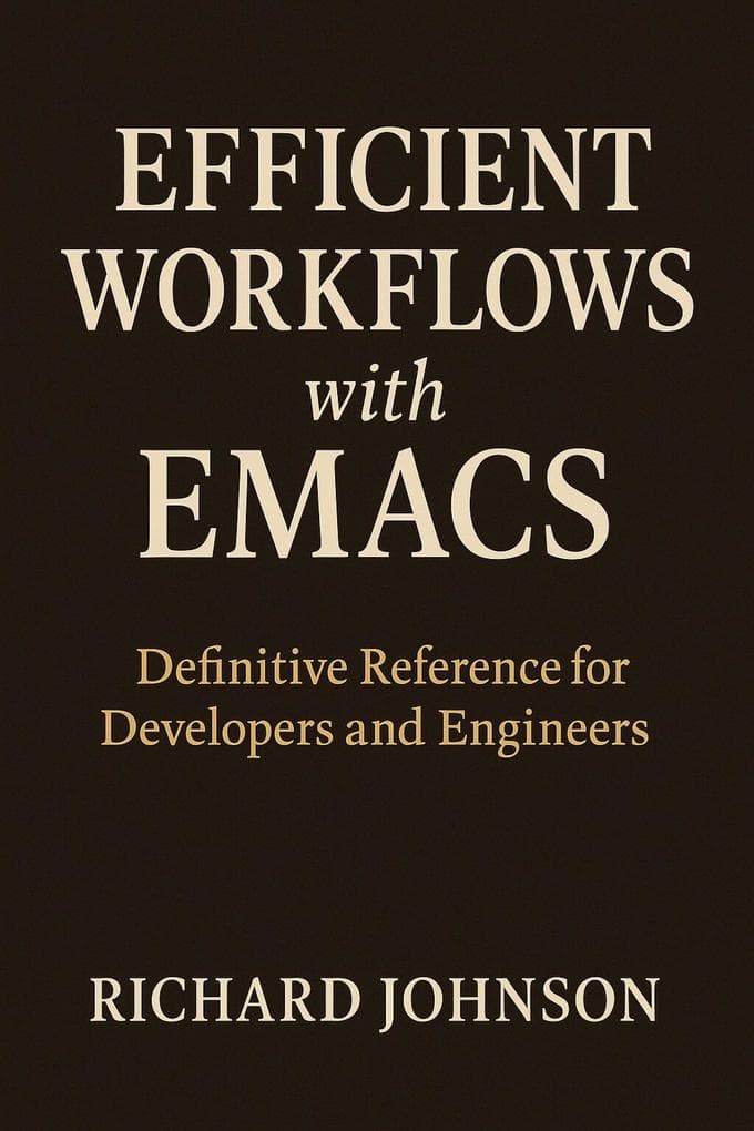 Efficient Workflows with Emacs