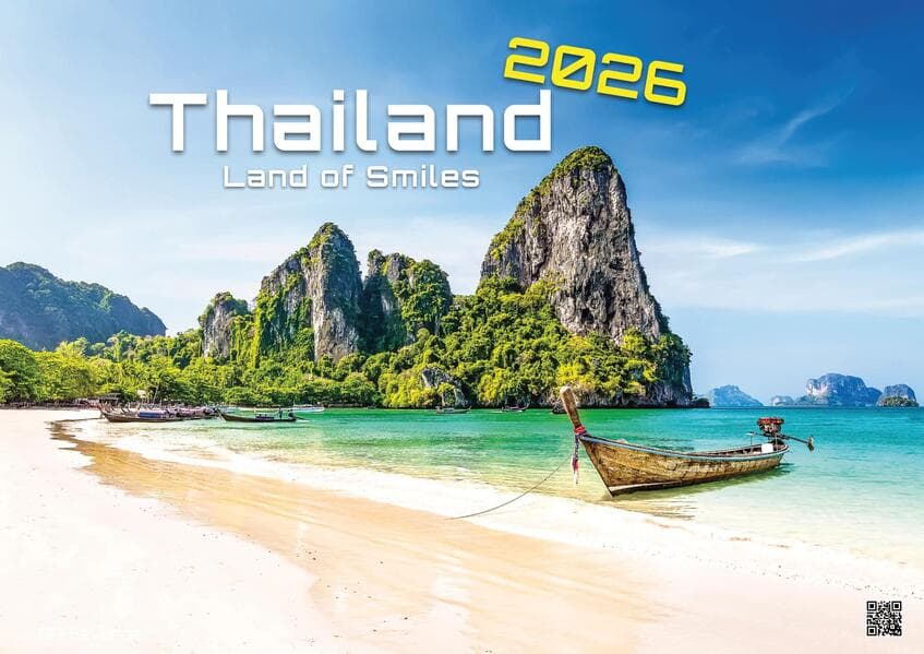 Thailand - Land of Smiles - 2026 - Kalender DIN A2