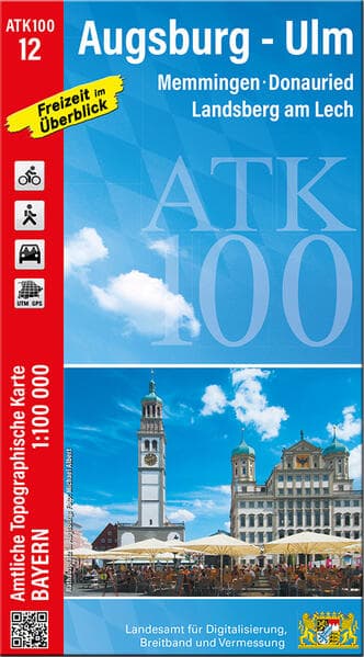 Augsburg-Ulm (Amtliche Topographische Karte 1:100000)