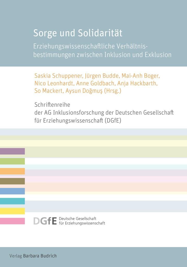 Sorge und Solidarität