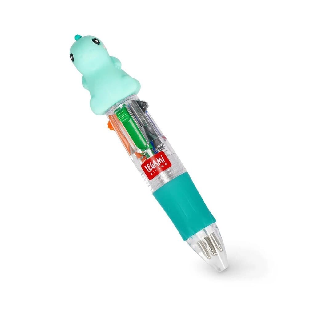 Legami Mini-Kugelschreiber mit 4 Farben - Mini Magic Rainbow