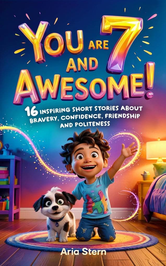 You Are 7 And Awesome! Motivational Short Stories for 7 Year Old Boys: 16 Inspiring Adventures About Bravery, Confidence, Friendship and Politeness