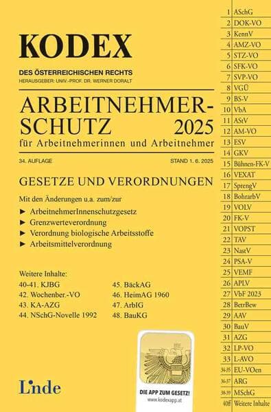 KODEX Arbeitnehmerschutz 2025