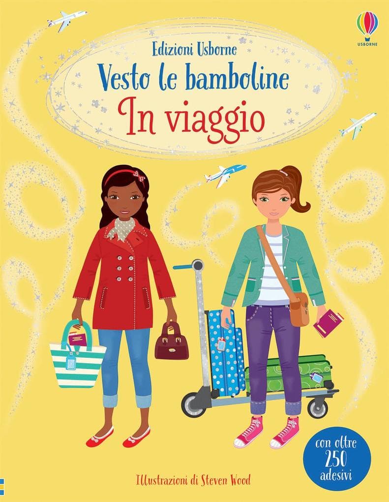 In viaggio. Con adesivi