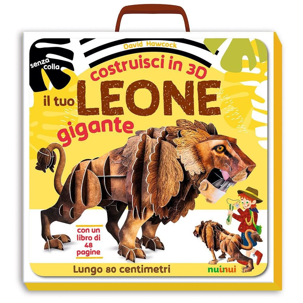 Il tuo leone gigante. Costruisci in 3D