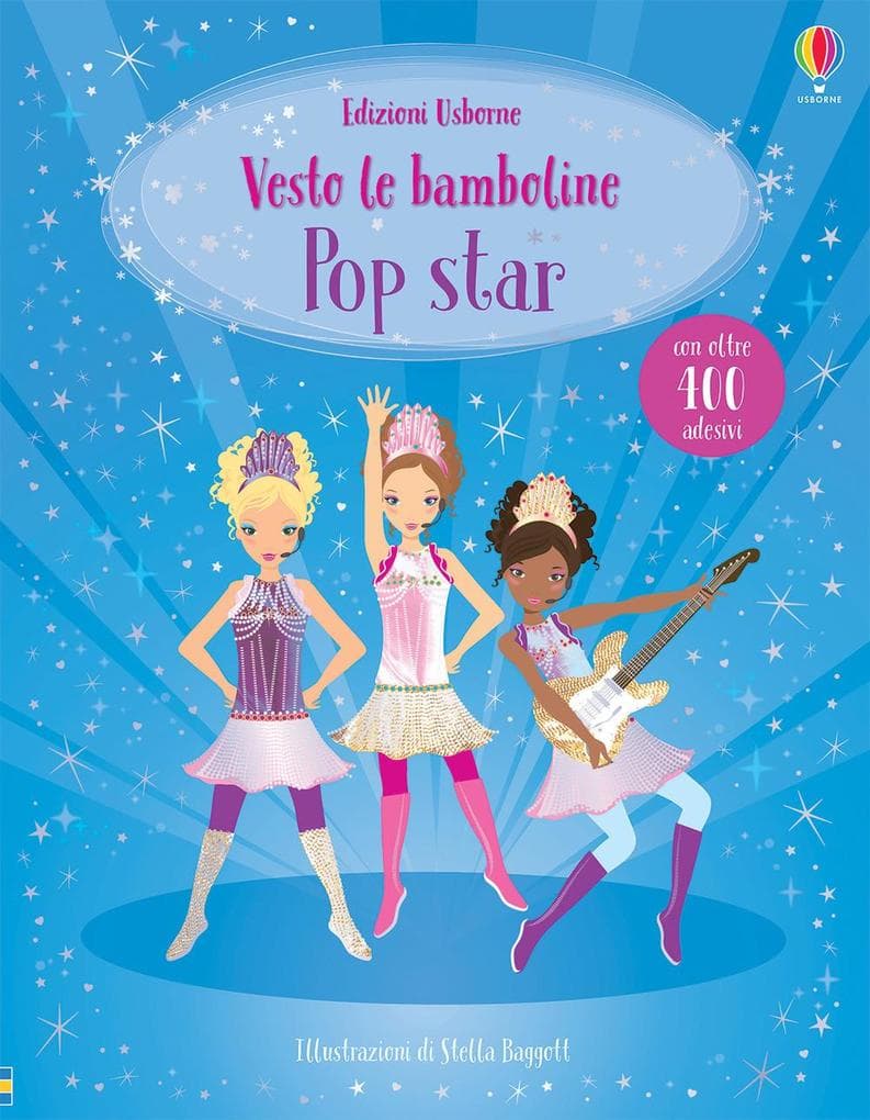 Pop star. Con adesivi