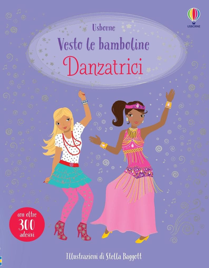 Danzatrici. Con adesivi