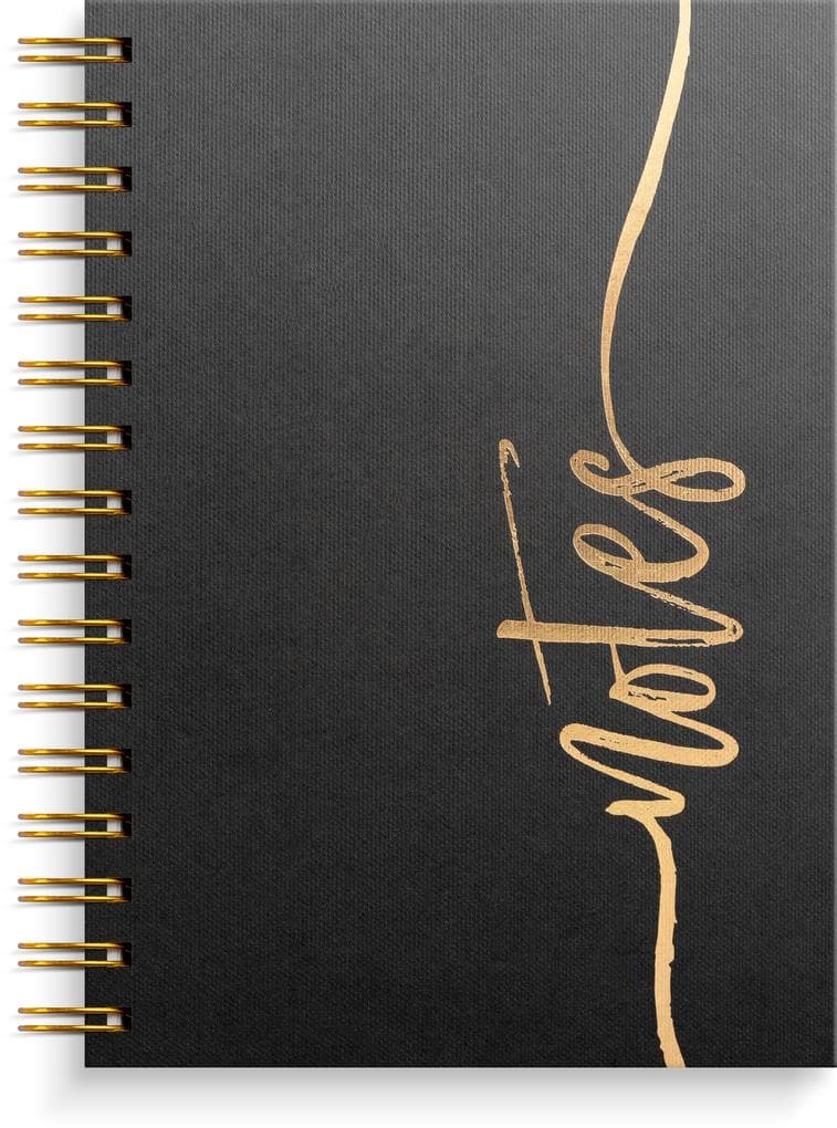 Burde Notizbuch A5 Notes: Spiral-Notizbuch