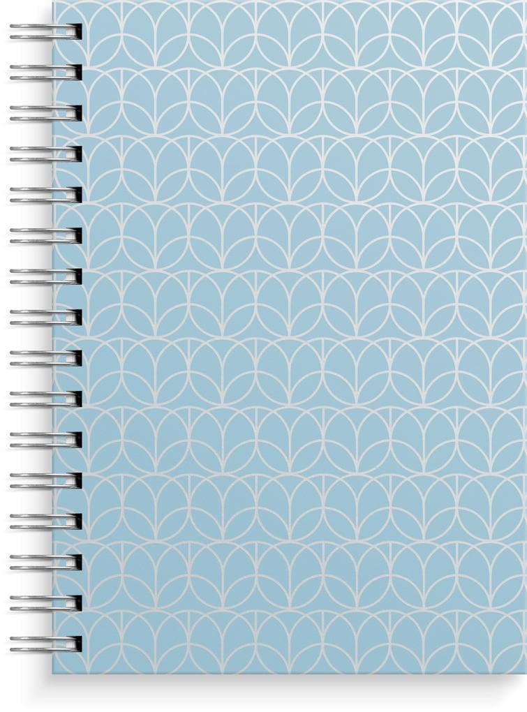 Burde Notizbuch A5 Circles: Spiral-Notizbuch