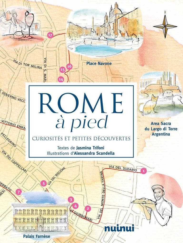 Rome à pied. Curiosités et petites découvertes