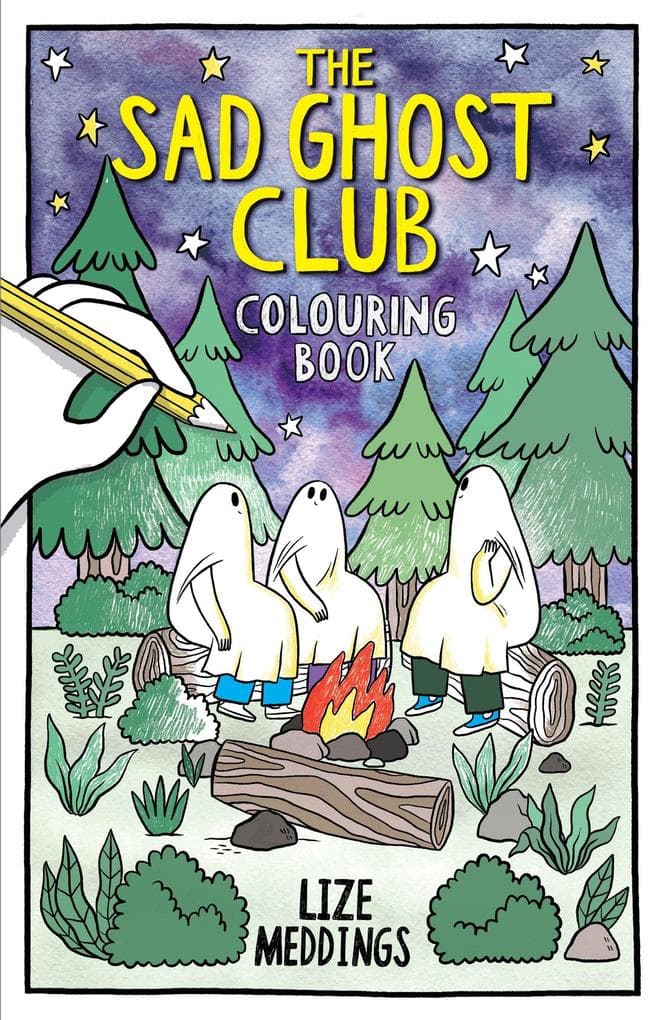 The Sad Ghost Club Colouring Book
