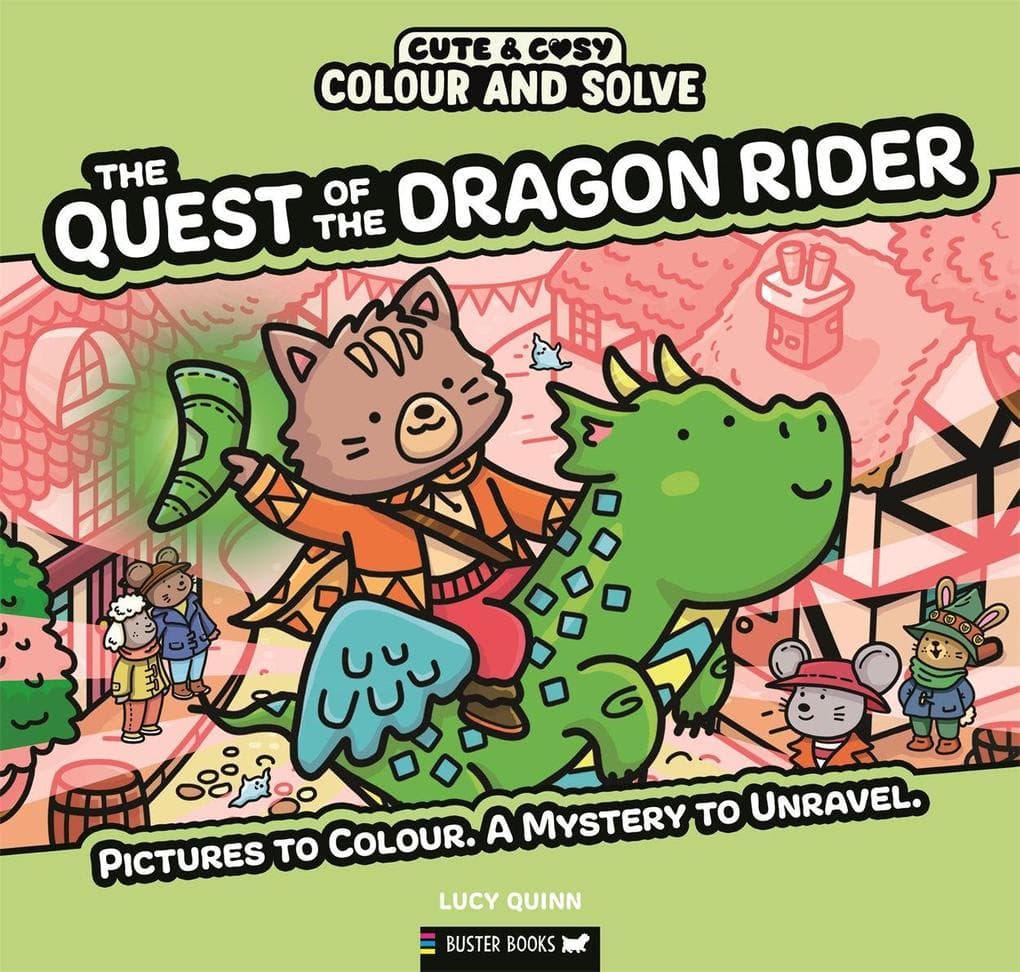 Colour and Solve: The Quest of the Dragon Rider