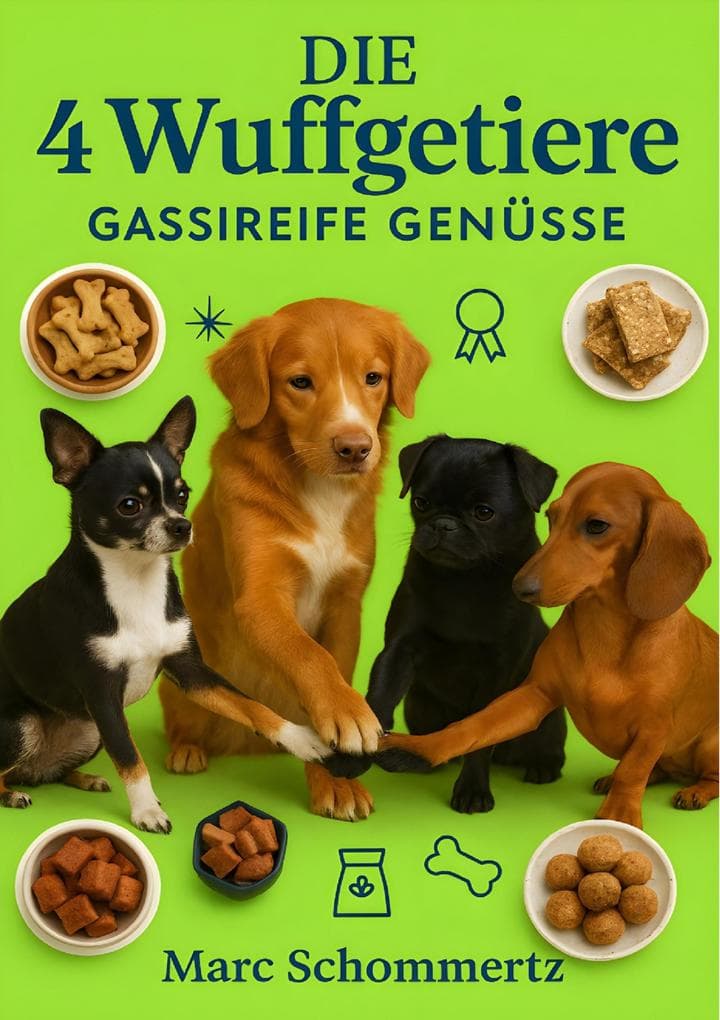 Die 4 Wuffgetiere - Gassireife Genüsse