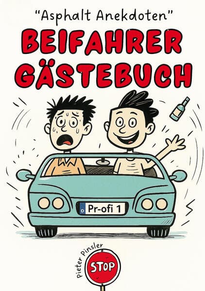 "Asphalt Anekdoten"- Beifahrer Gästebuch