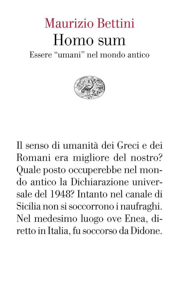Homo sum. Essere 'umani' nel mondo antico