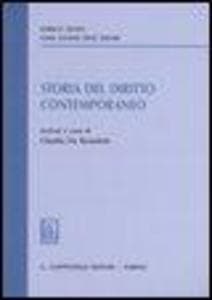 Storia del diritto contemporaneo. Lezioni