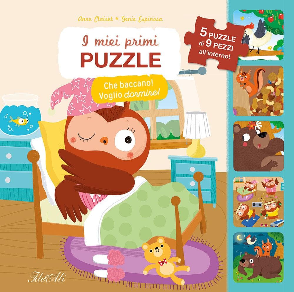 Che baccano! Voglio dormire! I miei primi puzzle