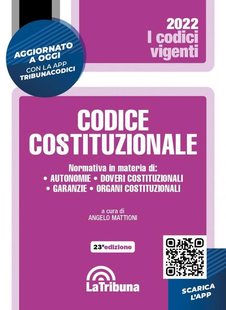 Il codice costituzionale