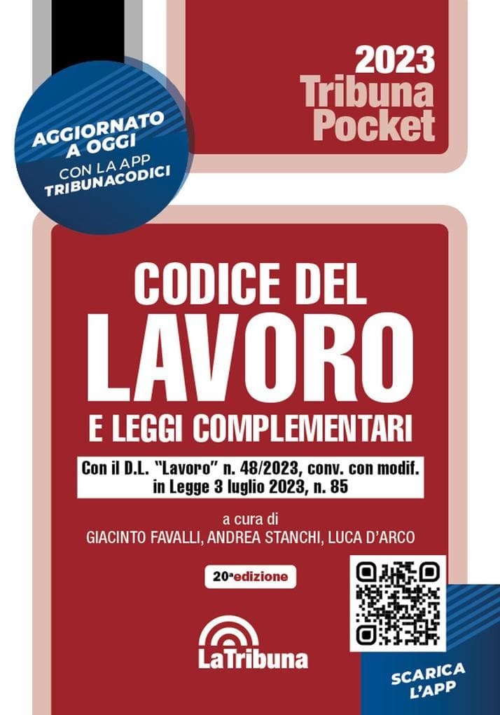 Il codice del lavoro e leggi complementari