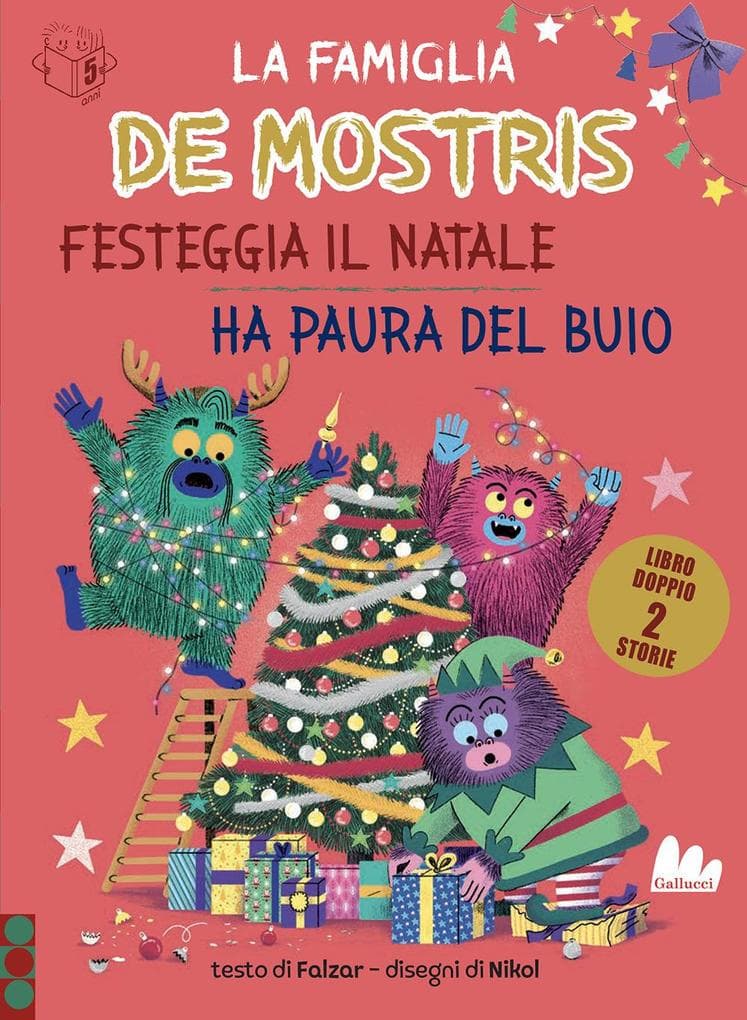 La famiglia de Mostris festeggia natale-Ha paura del buio