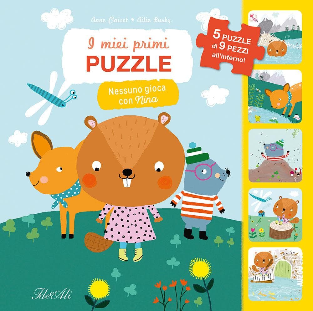 Nessuno gioca con Nina! I miei primi puzzle