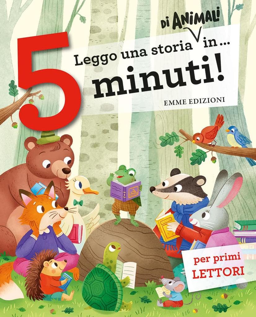 Leggo una storia di animali in... 5 minuti! Stampatello maiuscolo