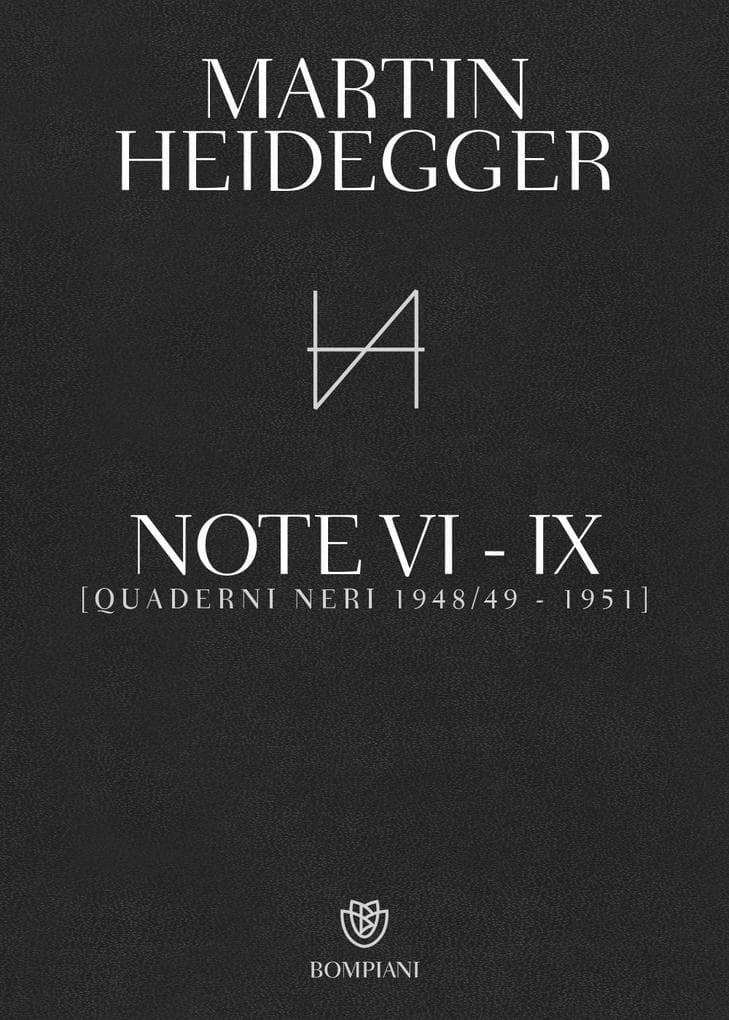 Quaderni neri 1948/49-1951. Note VI-IX