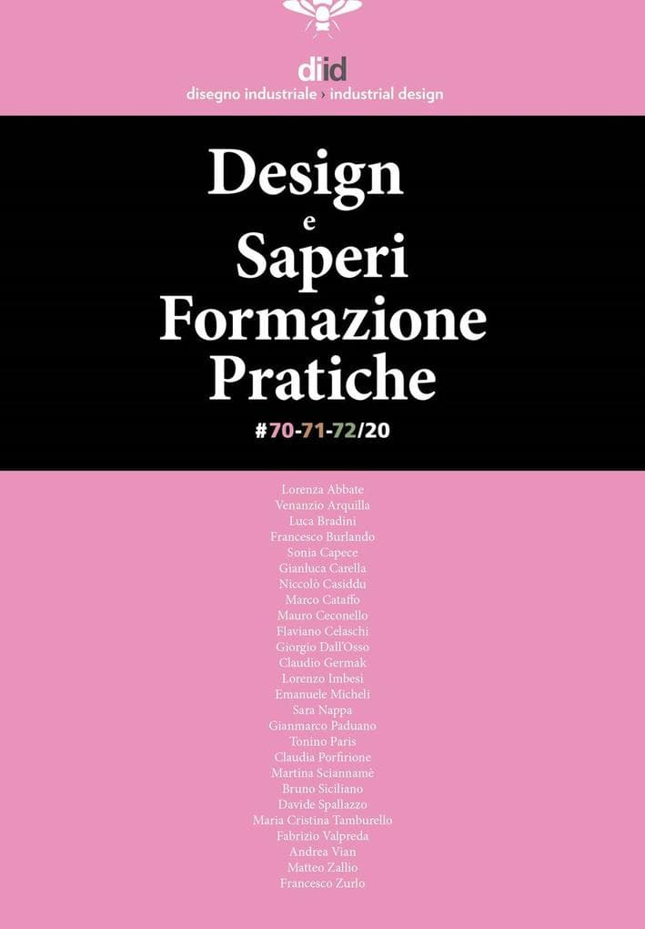Design 2030: saperi formazione pratiche