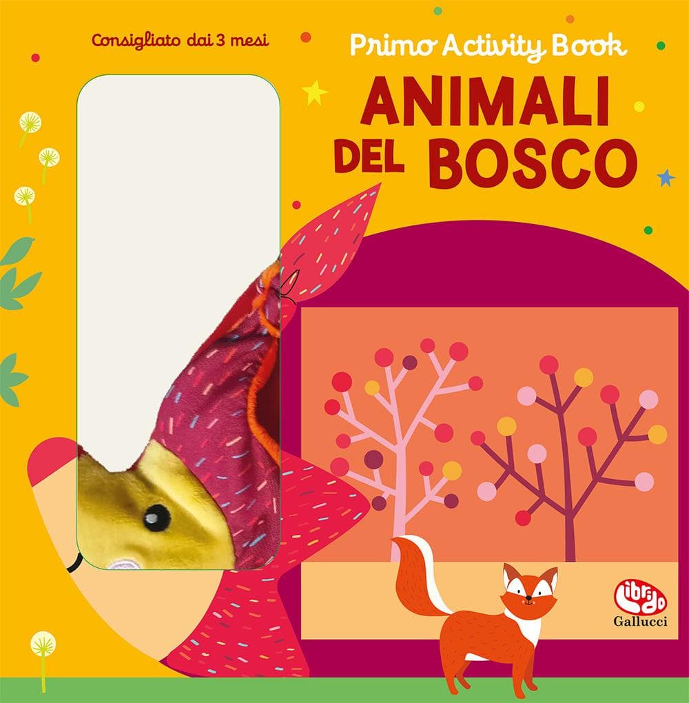 Animali del bosco. Primo activity book