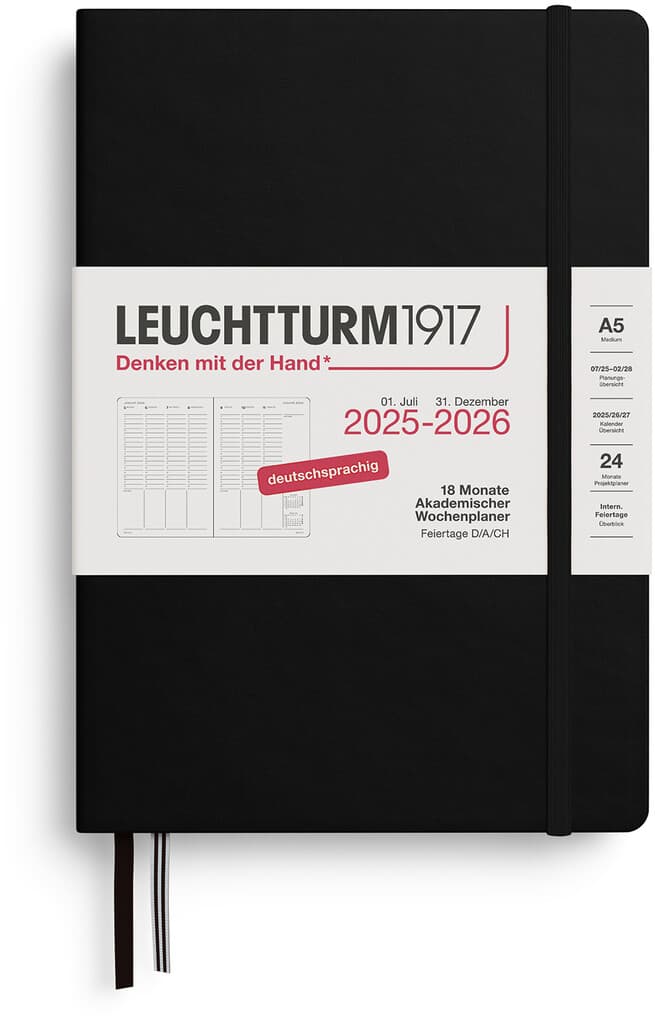 Notizbuch Pocket (A6), Hardcover, 187 nummerierte Seiten, Salbei, Liniert