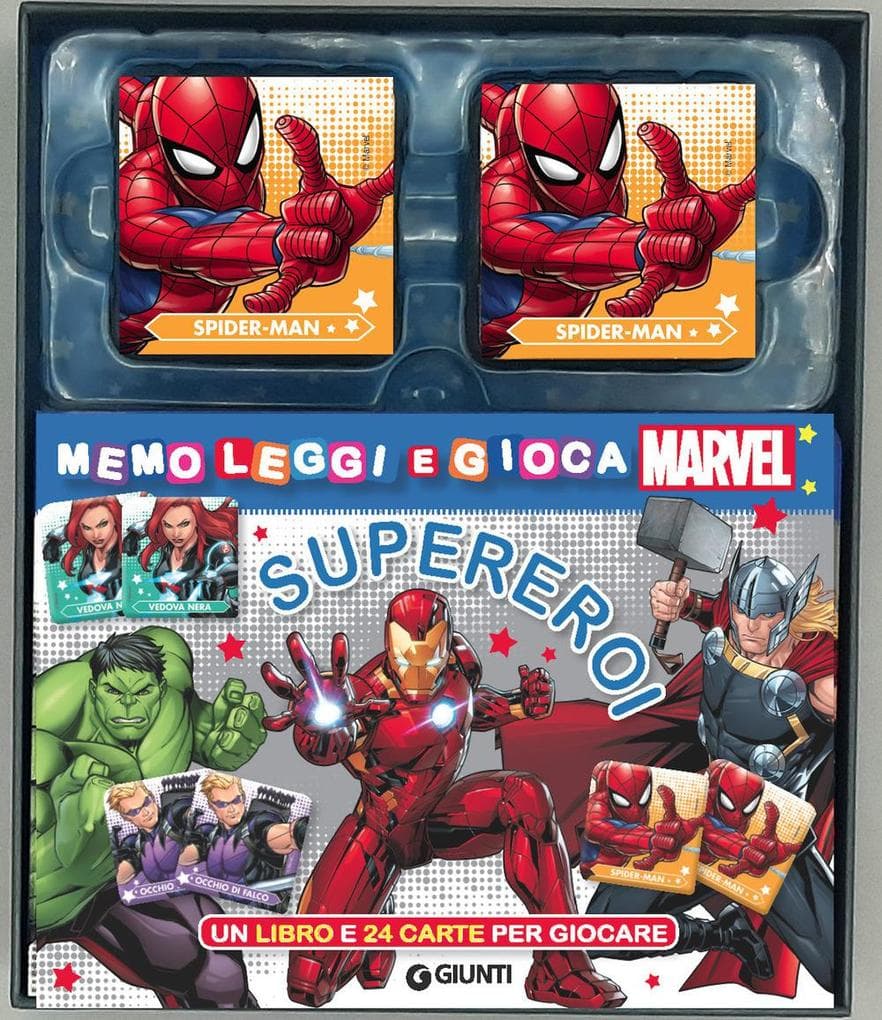 Marvel. Memo leggi e gioca. Supereroi
