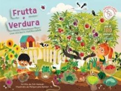 Frutta e verdura. Con adesivi