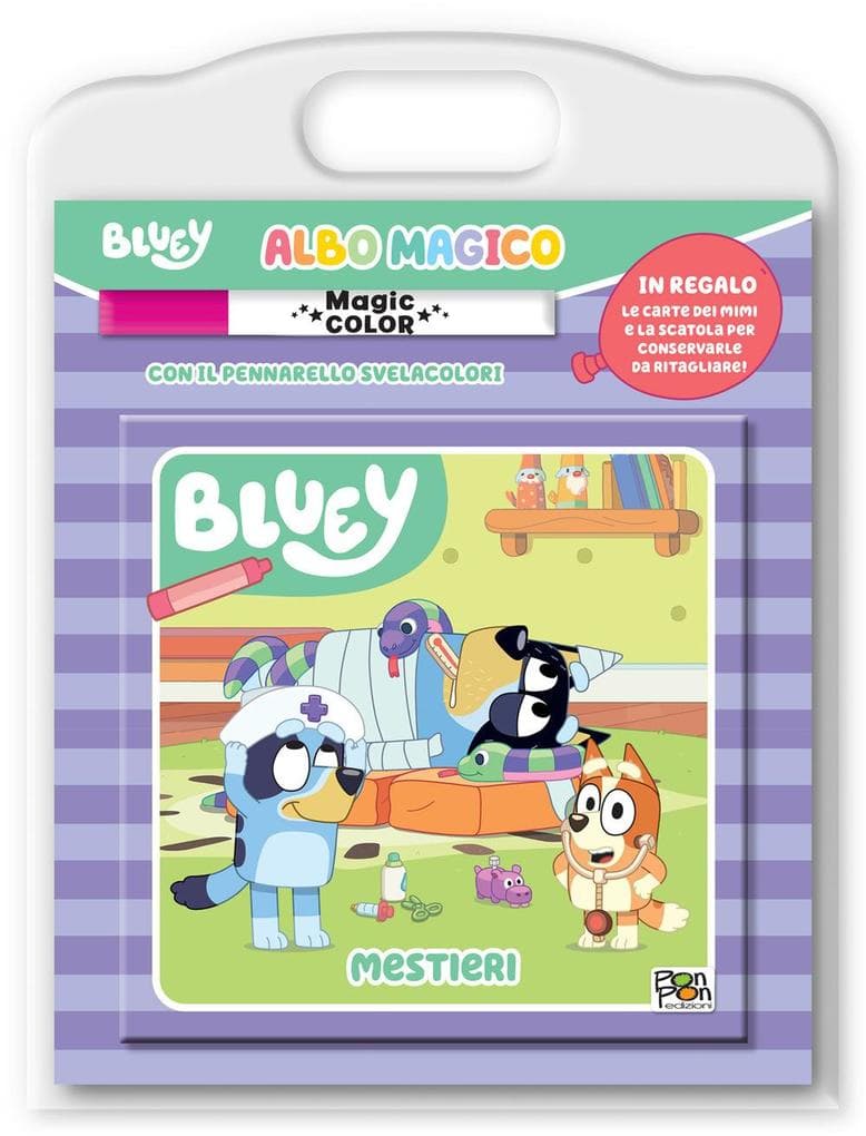 Mestieri. Albo magico. Bluey