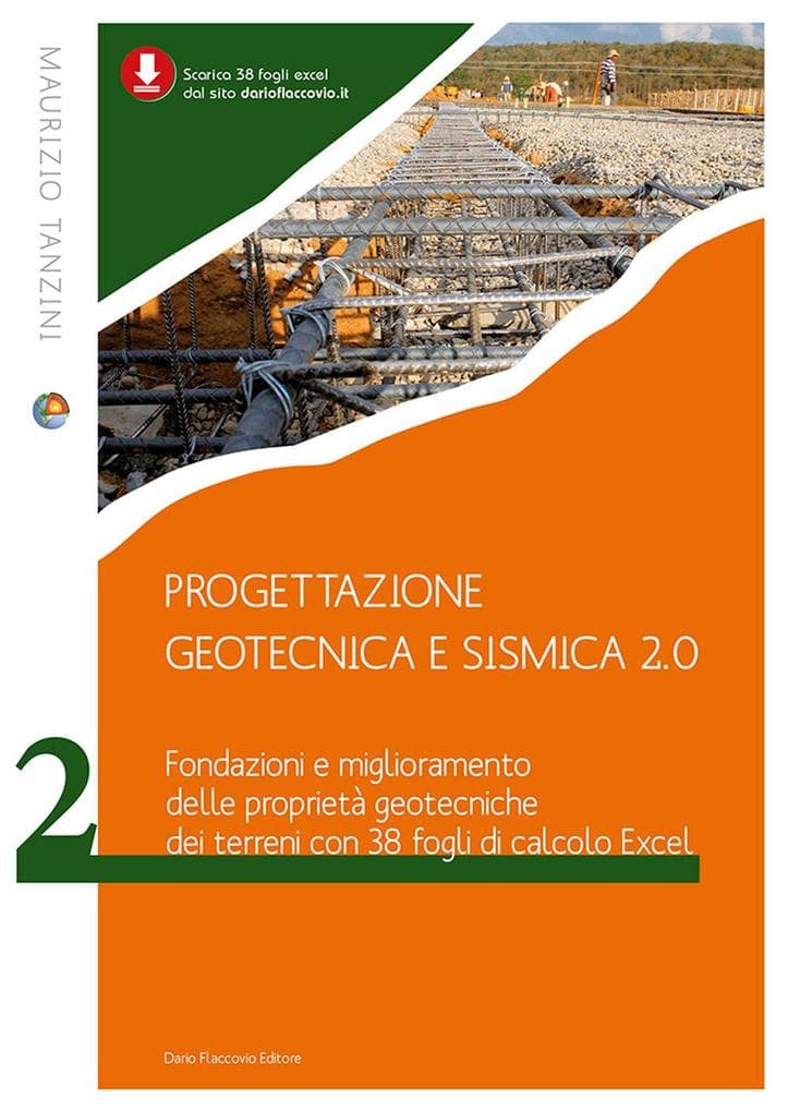 Fondazioni e miglioramento delle proprietà geotecniche dei terreni con 38 fogli Excel