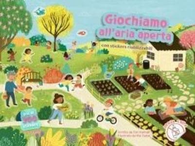 Giochiamo all'aria aperta. Con adesivi