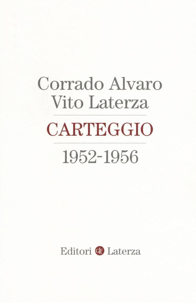 Carteggio 1952-1956