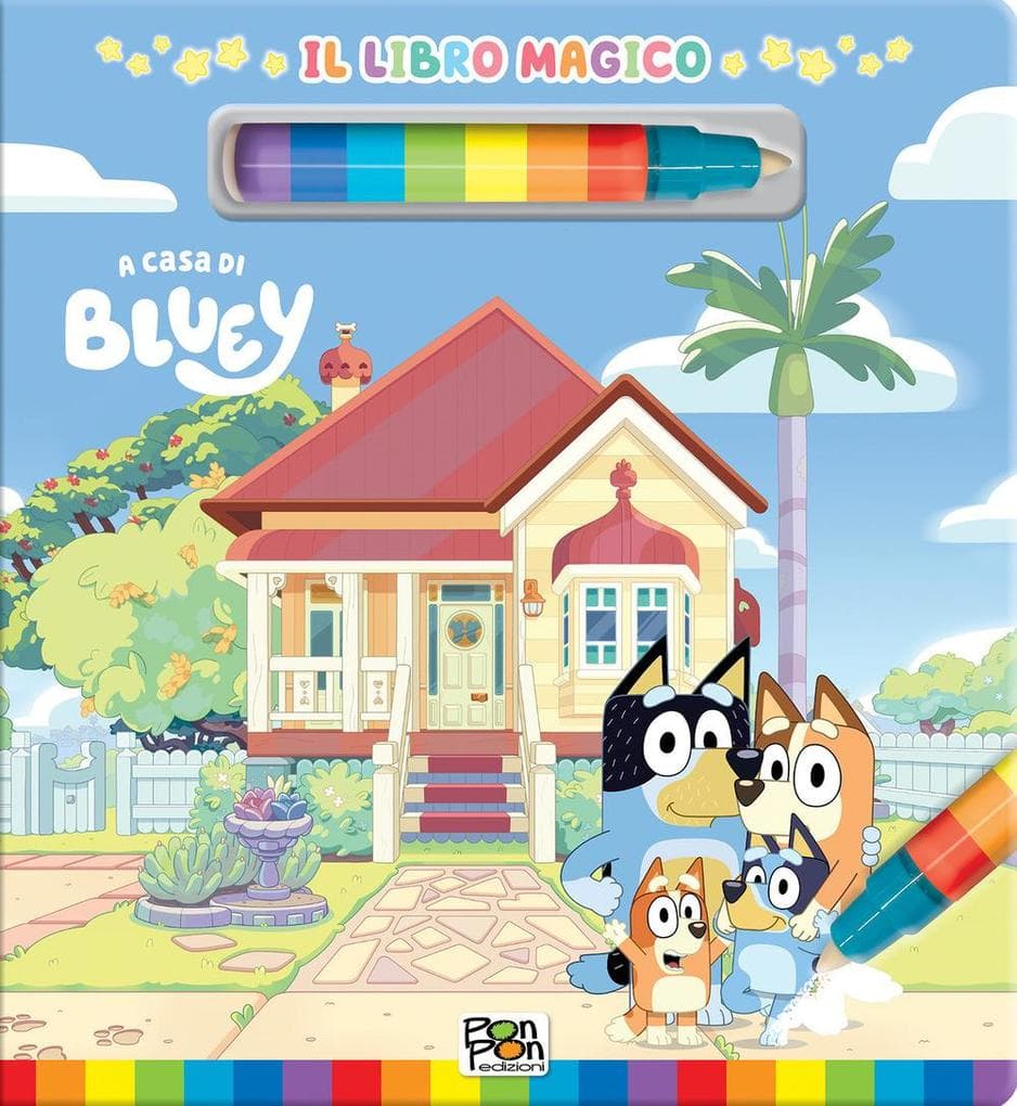 A casa di Bluey. Libro magico. Bluey