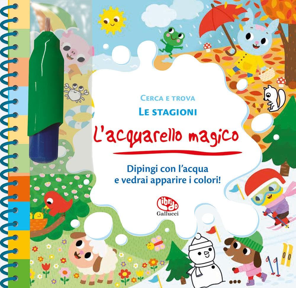 Le stagioni. L'acquarello magico