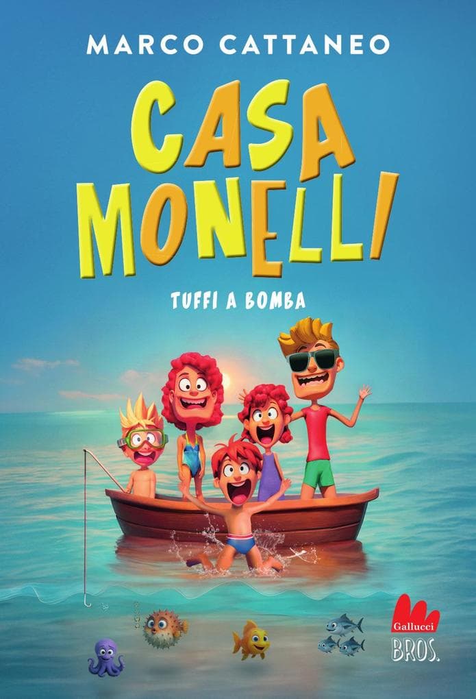 Tuffi a bomba. Casa Monelli
