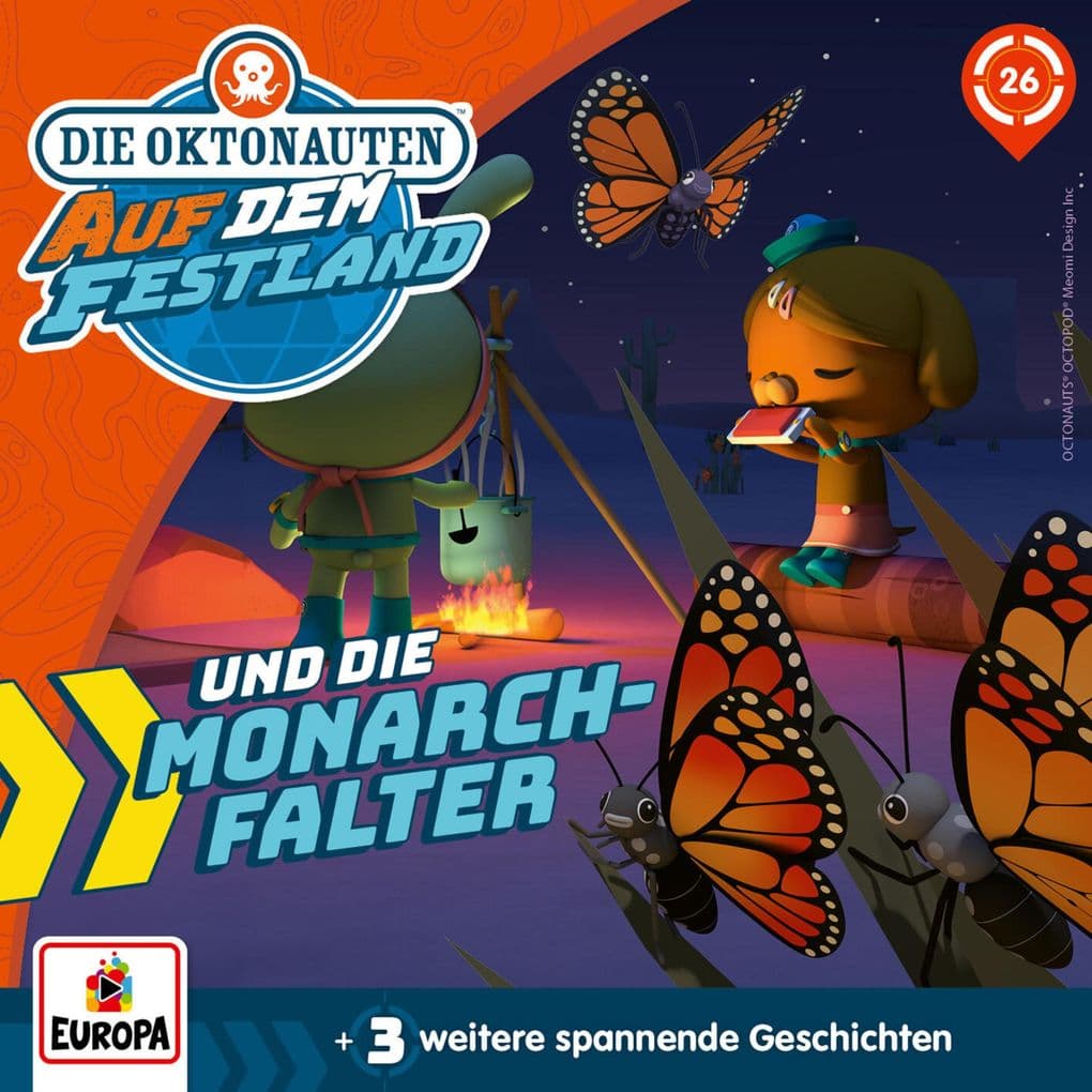 Folge 26: Die Oktonauten und die Monarchfalter