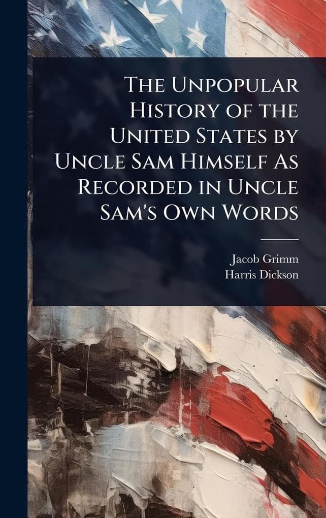 The Unpopular History of the United States by Uncle Sam Himself As Recorded in Uncle Sam's Own Words