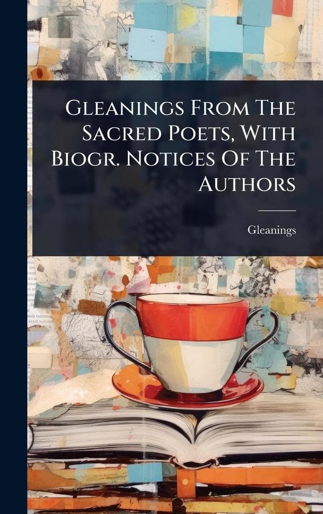 Gleanings From The Sacred Poets, With Biogr. Notices Of The Authors