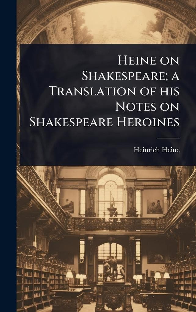 Heine on Shakespeare; a Translation of his Notes on Shakespeare Heroines