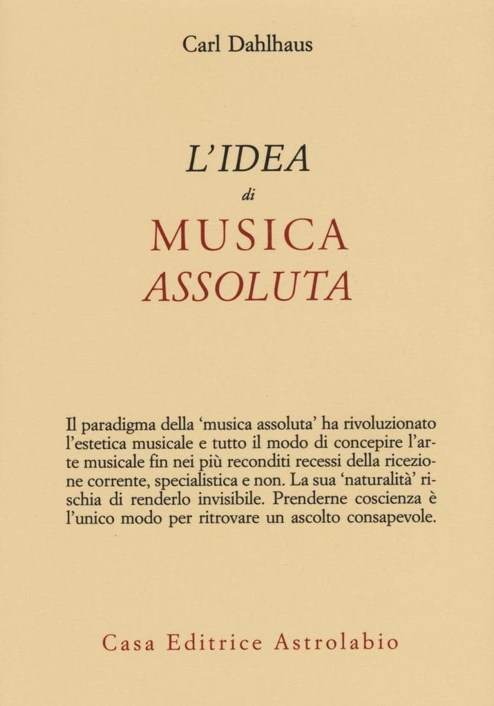 L' idea di musica assoluta