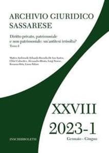 Diritto privato, patrimoniale e non patrimoniale: un'antitesi irrisolta?
